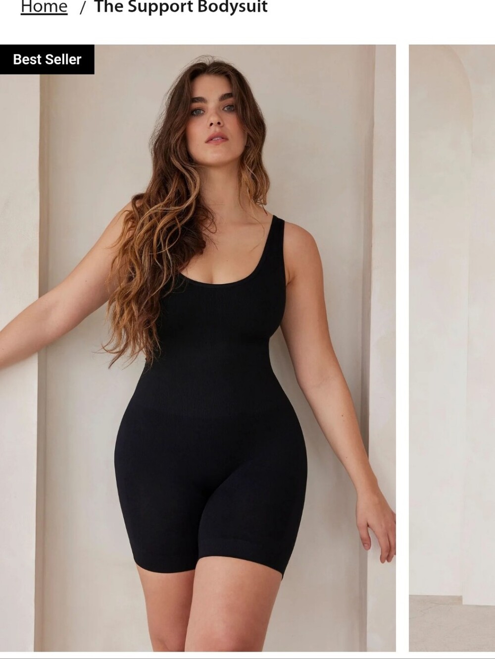 BUMPSUIT | The Support Bodysuit Black Maternity & PostPartum  - Women's Size XS